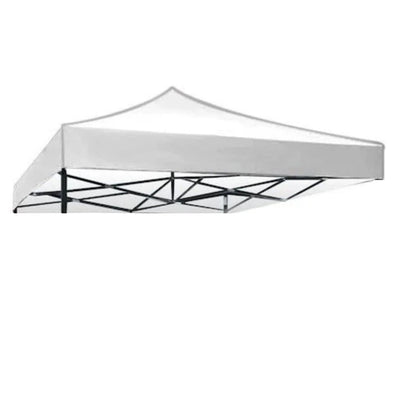 Acoperis pavilion/cort 3x3m alb, rezistent la apa si UV
