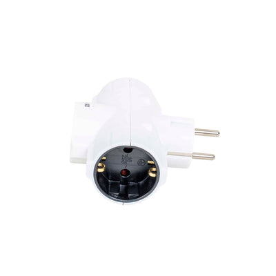 Adaptor cu 3 posturi, IP20, 16A, 230V, putere max. 3680W