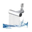 Aerator pentru robinet, 4 moduri de dispersie a apei, rotire 360 grade, brat rotativ, 13x12.5cm, argintiu