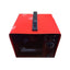 Aeroterma ceramica 3000W cu protectie supraincalzire si termostat reglabil, rosie