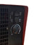 Aeroterma ceramica 3000W cu protectie supraincalzire si termostat reglabil, rosie