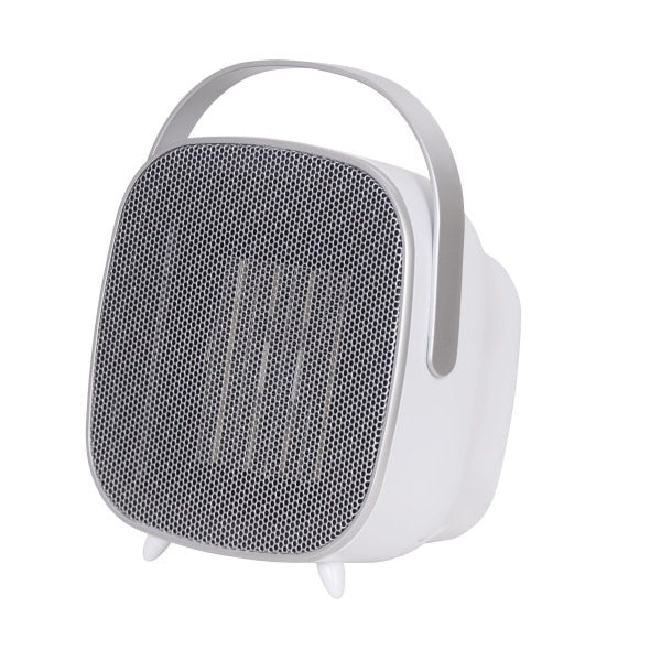 Aeroterma ceramica alba, 1500W, timer, termostat reglabil si maner portabil