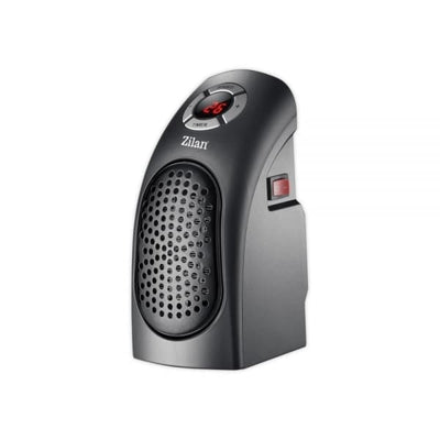 Aeroterma ceramica neagra, compacta, 400W, 2 trepte putere si ecran LCD