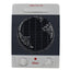 Aeroterma de podea cu 2000W, termostat reglabil si ventilator aer rece