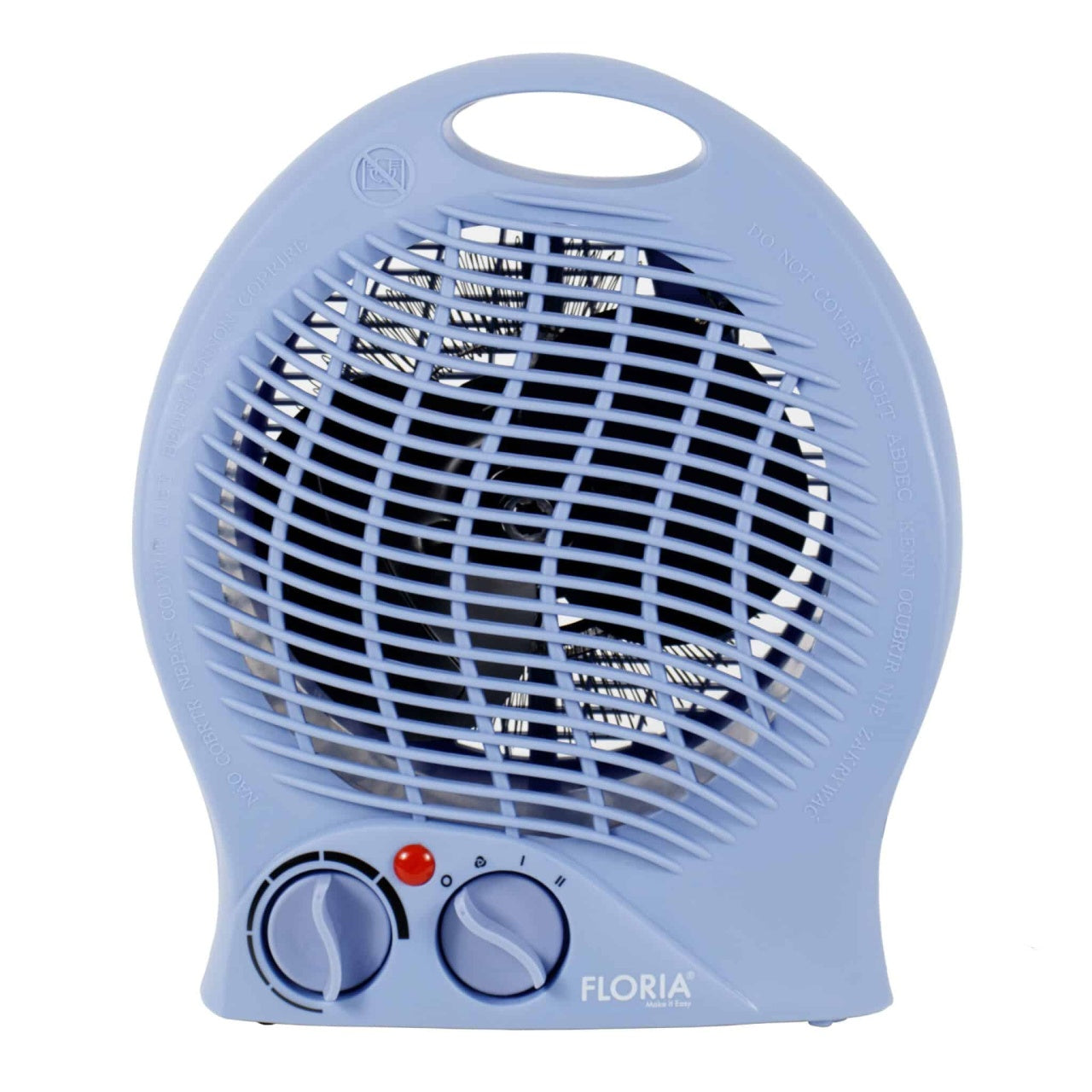 Aeroterma electrica cu 2 trepte de putere 1000W/2000W si termostat reglabil