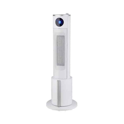 Aeroterma tip turn alba 2200W cu ecran LED, termostat si 3 trepte de viteza