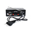 Amplificator bass, tip statie, profesional, cu bluetooth, putere 10W, numar canale 2, cu telecomanda, negru