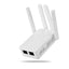 Amplificator extender Retea Wi-Fi FOXMAG24, 4 Antene, Repetor, server incorporat, Alb