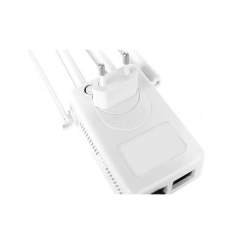 Amplificator Extender semnal Wi-Fi Pix-Link, 300Mbps, alb