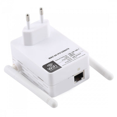 Amplificator semnal retea wireless cu antena dubla Prolight, Alb