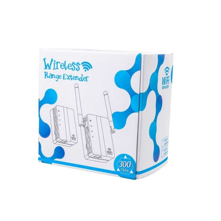 Amplificator semnal retea wireless cu antena dubla Prolight, Alb