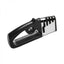 Aparat ascutit cutite si foarfece, 4 in 1, baza antiderapanda, ergonomic, din ABS, negru