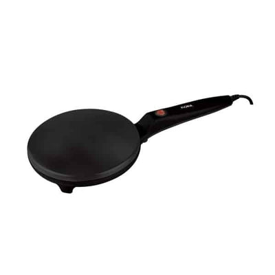 Aparat clatite 700W, diametru 20cm, negru, cu control automat temperatura