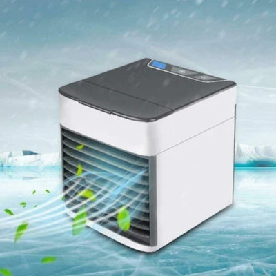 Aparat De Aer Conditionat FOXMAG24, Cu Functie De Racire, Umidificare Si Purificare A Aerului, Gri/Alb