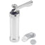 Aparat de Fursecuri si Biscuiti FOXMAG24, 20 de forme, 4 Duze, Material rezistent, Usor de curatat, Argintiu