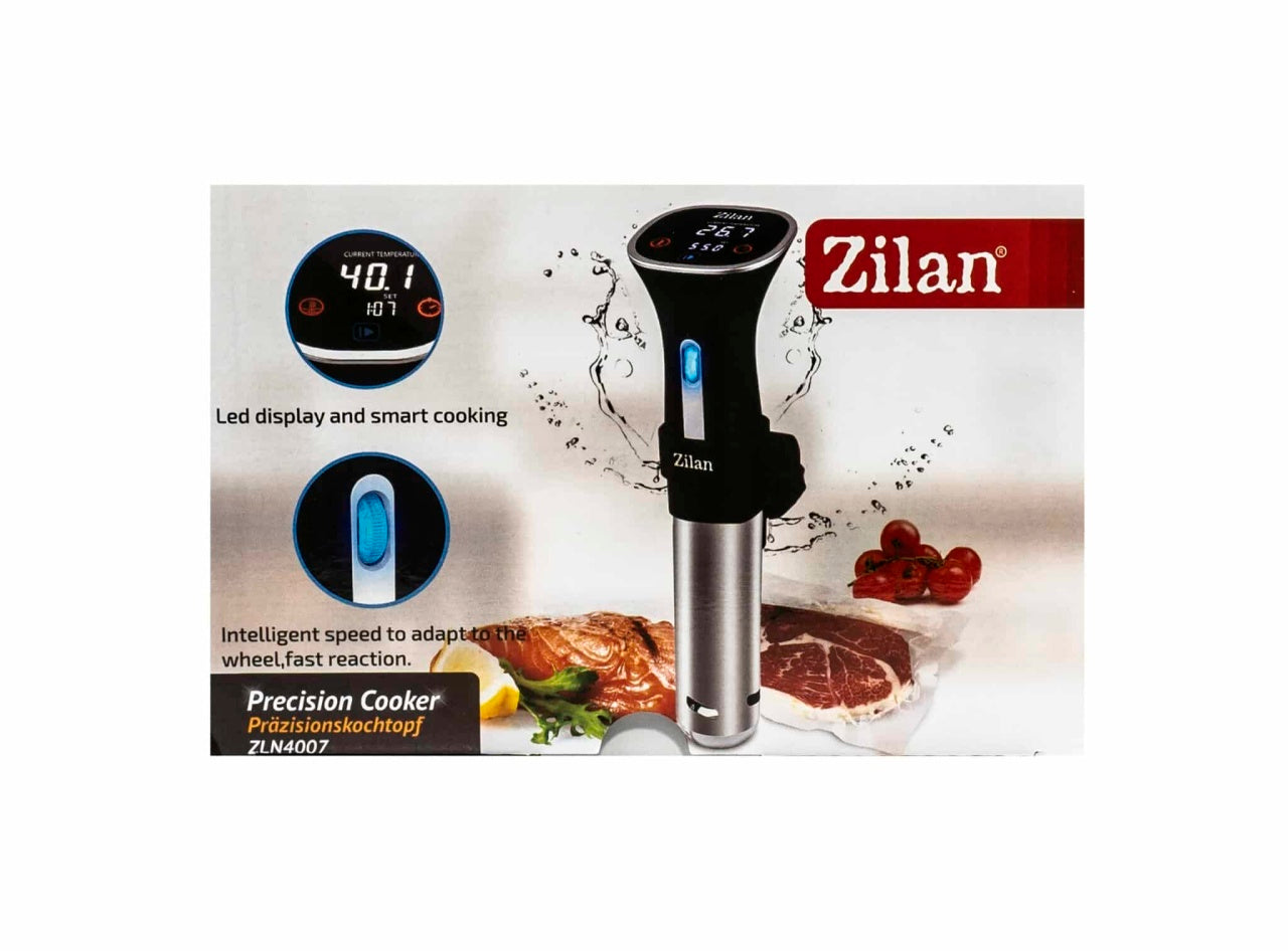 Aparat de gatit Sous Vide 800W, control digital, timer, oprire automata, 6-12L, negru/inox