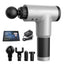 Aparat de masaj FOXMAG24®, Fascial Gun, anticelulitic, 4 capete interschimbabile, 6 trepte de viteza, Acumulator Li-Ion