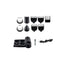 Aparat de tuns 10 in 1 cu capete detasabile si afisaj LED, baterie Li-ion