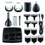Aparat de tuns electric 16 in 1 pentru barbati, reincarcabil, LED, gri