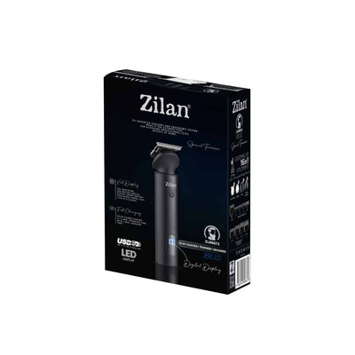 Aparat de tuns profesional 16 in 1, digital, fara fir, cu ulei si perie de curatare