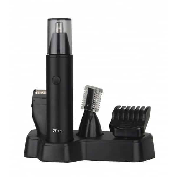 Aparat de tuns profesional 5 in 1 cu 5 accesorii, motor silentios si lame otel inox