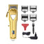 Aparat de tuns profesional FOXMAG24, carcasa metal, afisaj LED, 4 distantiere, auriu