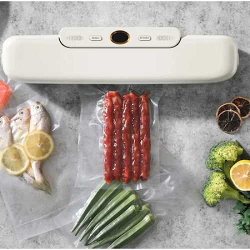 Aparat de vidat, cu display, din plastic, putere 120W, 30 cm bara de lipire, alb
