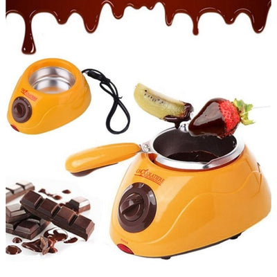 Aparat electric Barste-Chocolatiere pentru topit ciocolata si set fondue