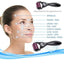 Aparat FOXMAG24 de Masaj facial cu 1200 ace din titan, Pentru Regenerarea pielii, Lungime ace 0.50mm, Design ergonomic si compact, Culoare Negru