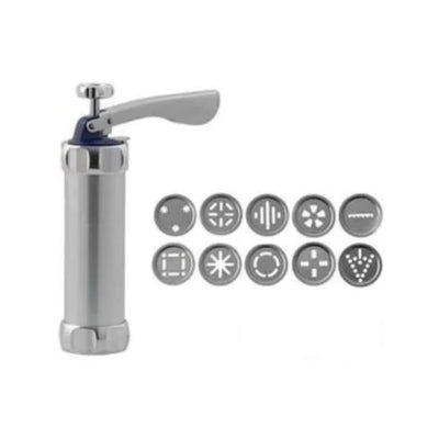 Aparat FOXMAG24 pentru fursecuri, biscuiti cu 10 forme, 4 palnii din inox