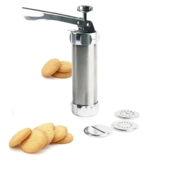Aparat FOXMAG24 pentru fursecuri, biscuiti cu 10 forme, 4 palnii din inox
