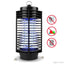 Aparat Impotriva Insectelor FOXMAG24®, Felinar Cu Lumina UV, Arie Mare De Acoperire, Negru