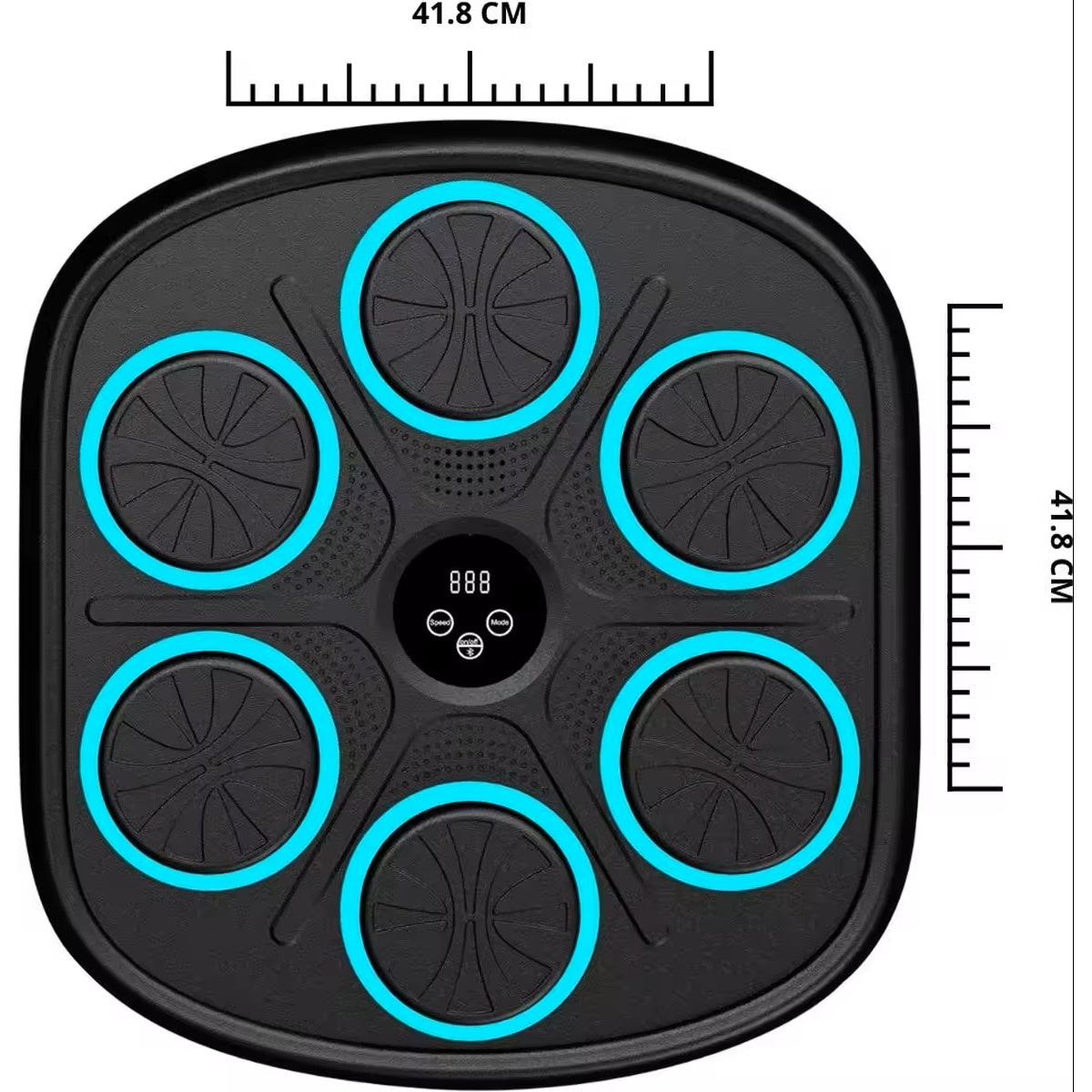 Aparat lovituri Box, conexiune Bluetooth, Difuzor, boxing machine cu montare usoara pe perete