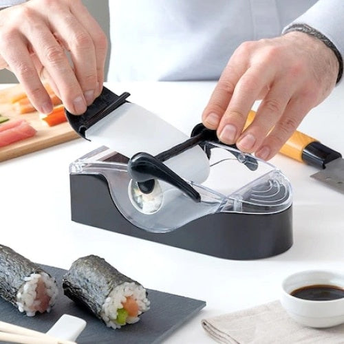 Aparat manual de facut sushi FOXMAG24, sushi perfect si usor, negru