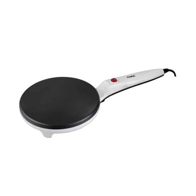 Aparat pentru clatite, putere 700W, diametru 20cm, alb, cu buton ON/OFF