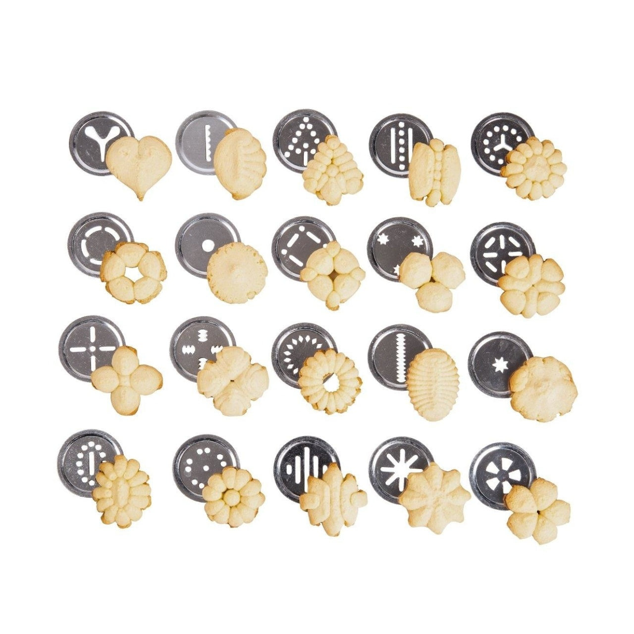 Aparat pentru forme de biscuiti din inox FOXMAG24®