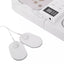 Aparat pentru masajul picioarelor, cu stimulator musculat electric tip ventuze, pentru ameliorarea durerilor, imbunatatirea circulatiei sangelui, alb