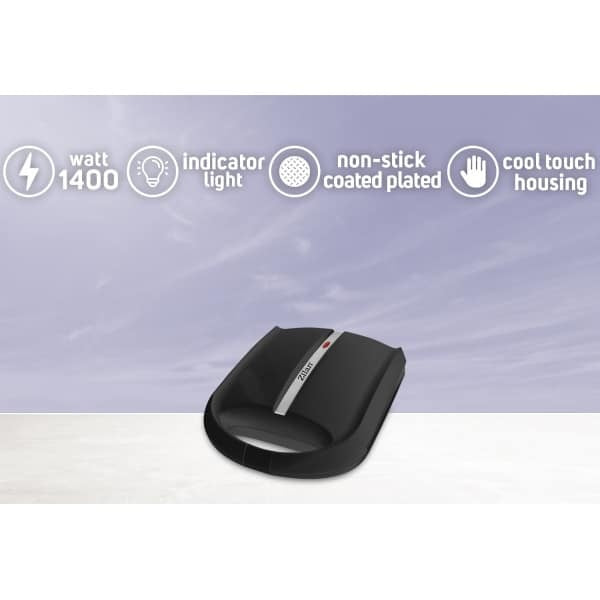 Aparat pentru preparat nuci, 1400W, indicator luminos, negru