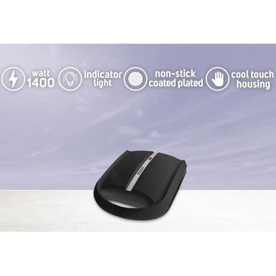 Aparat pentru preparat nuci, 1400W, indicator luminos, negru