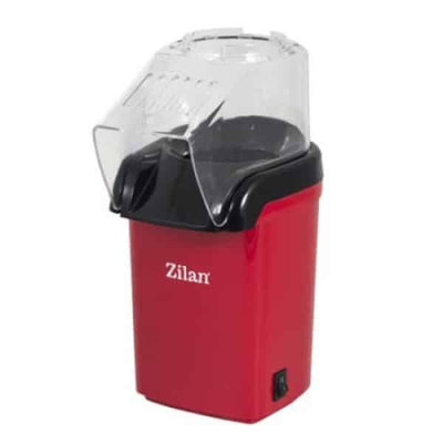 Aparat popcorn cu aer cald 1200W, fara ulei, negru, cu oprire automata