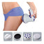 Aparat Relax&Tone pentru masaj corporal, 3 capete interschimbabile, culoare alb/albastru
