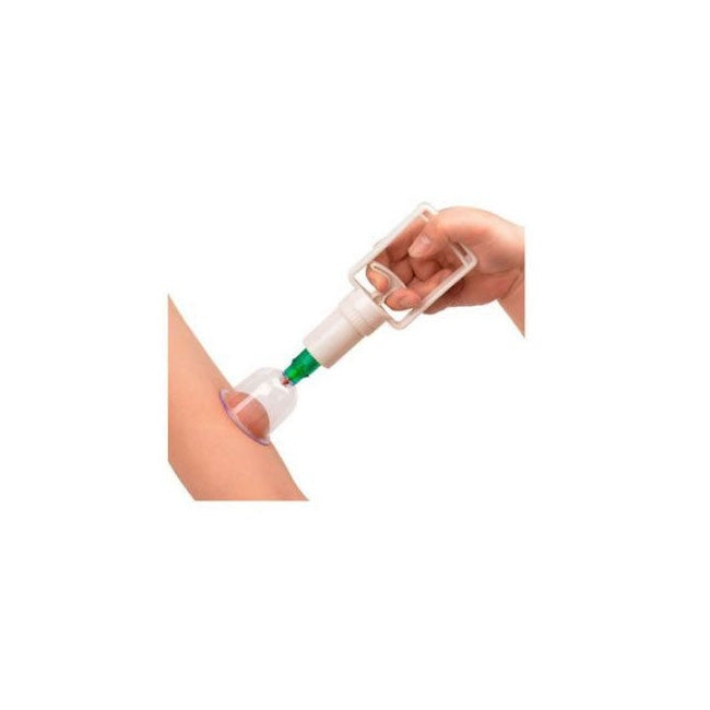 Aparat vacuum, pentru terapie, pompa inclusa, 12 ventuze, DRO-AV12