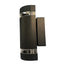 Aplica exterior otel inoxidabil IP44, lumina in 2 sensuri, 2x50W GU10