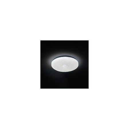 Aplica LED 36W, lumina rece 6400K, montaj tavan, diametru 38 cm, alb