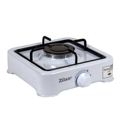 Aragaz 1 ochi alb, alimentare la butelie, 1600W, compact si portabil