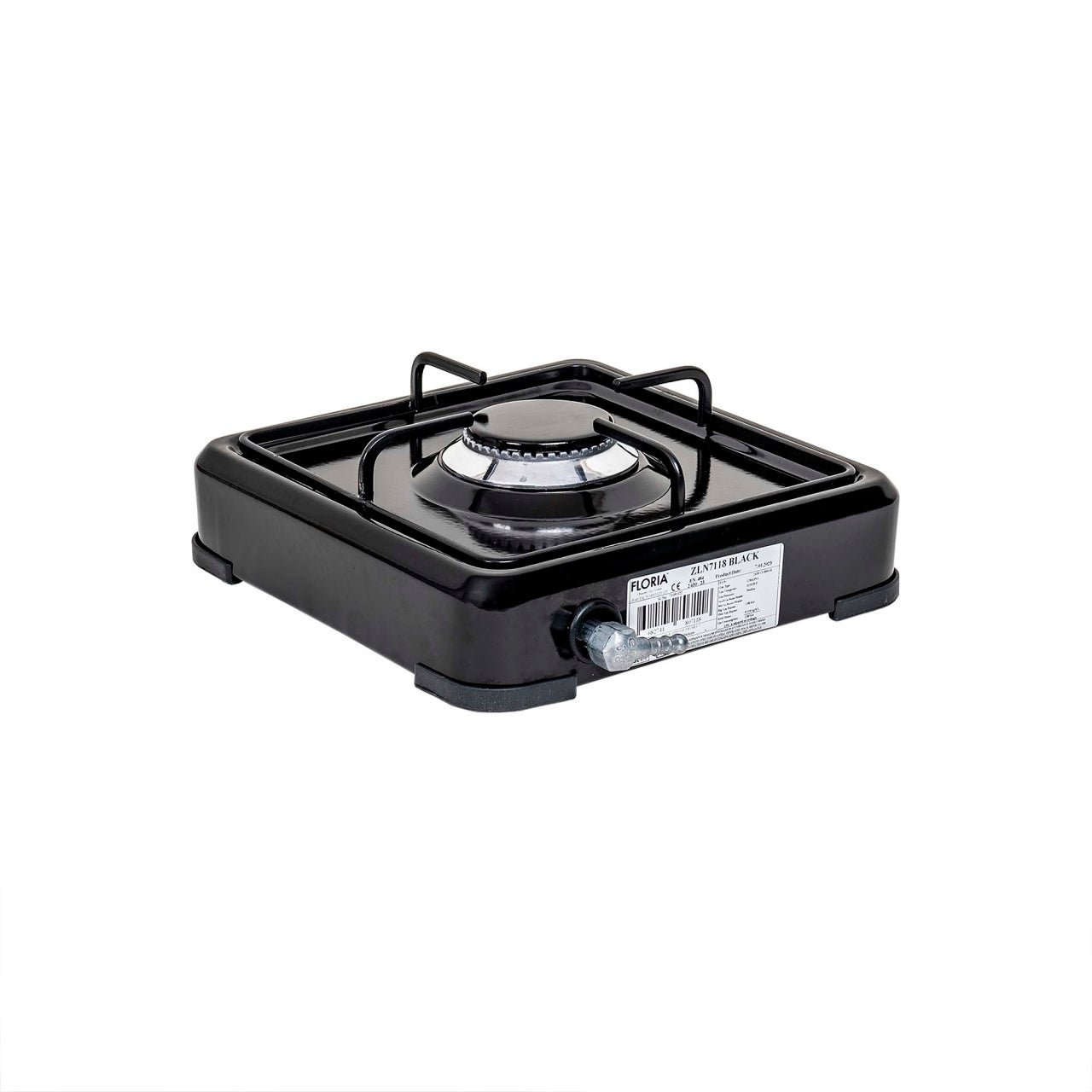 Aragaz 1 ochi cu alimentare la butelie, culoare negru, putere 2kw