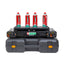 Aragaz camping 2 ochiuri cu aprindere electrica 2x2.3kW, tava gril si accesorii
