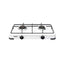 Aragaz cu 2 ochiuri, alimentare butelie, metal emailat, alb, 51x28x9.5 cm