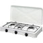 Aragaz cu 3 Ochi FOXMAG24, Tip Plita, Cu Capac, Tabla Emailata, Robinet de Gaz cu Siguranta, 2300W/1600W/900w, Consum 0,380 kg/h, 30 mbar, Alb