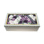 Aranjament floral cu trandafiri multicolori din sapun, parfum delicat, cutie decorativa